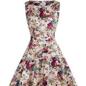 Fit and Flare Retro Swing Dress